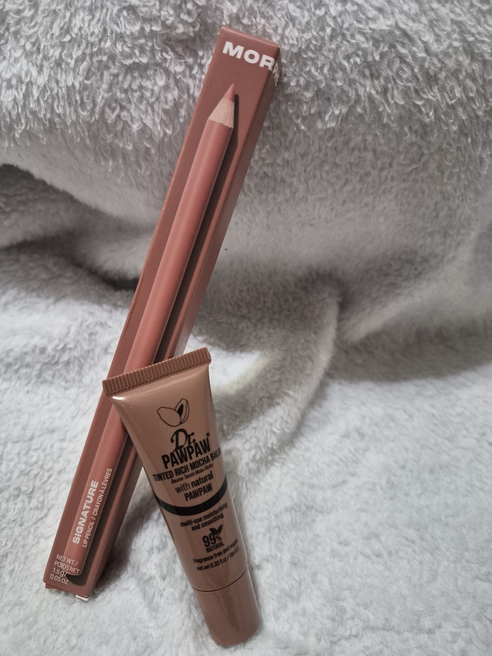 Morphe Lip Liner/ Wifey with Tinted Rich Mocha Balm Duo